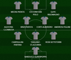 TOP 11 - 9° GIORNATA